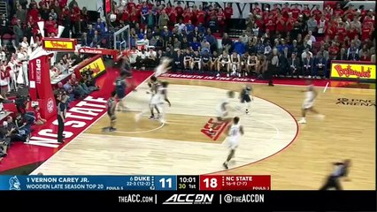 Duke Vs. Nc State Condensed Game | Acc Basketball 2019-20