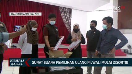 Tải video: Surat Suara Tiba, Pemungutan Suara Ulang untuk Pemilihan Wali Kota Banjarmasin Terus Dipersiapkan