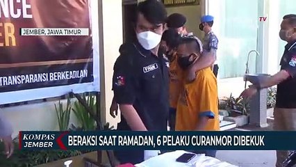 Beraksi Saat Ramadan, 6 Pelaku Curanmor Dibekuk dan Ditembak