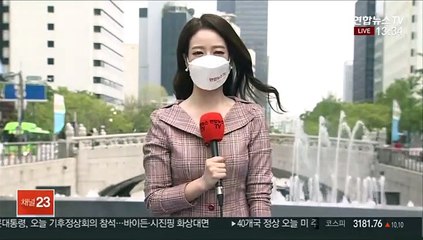 [날씨] 때이른 더위 계속, 낮 서울 27도…곳곳 미세먼지