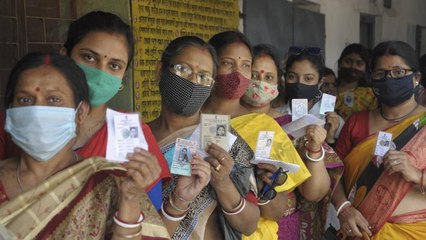 Bengal: 6th phase of polling amidst corona guidelines