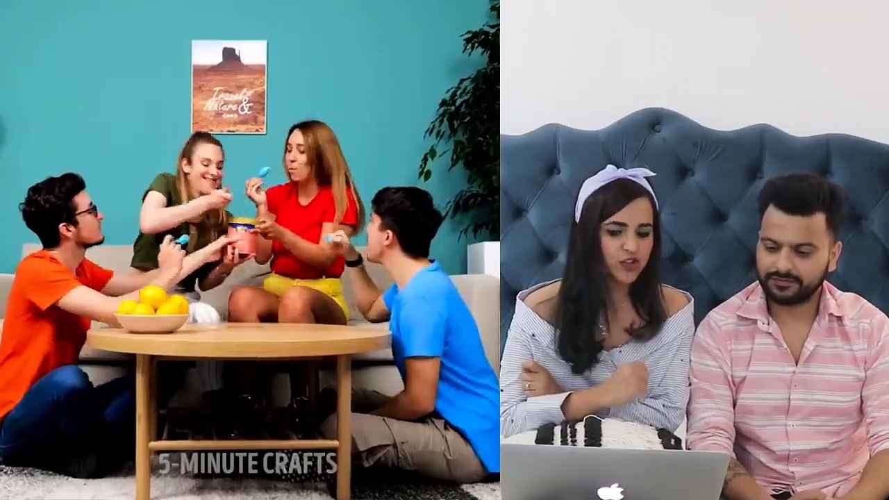 Trying Food Hacks By 5 Minute Crafts 