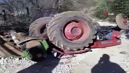 Traktörün altında kalan yaşlı adam hayatını kaybetti