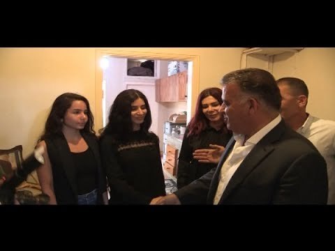 اللواء عباس إبراهيم يزور عائلة الشهيد عبد الكريم حدرج