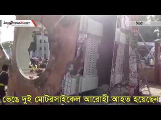 সিলেটে মসজিদের মিনার ভেঙে আহত ২ | Jagonews24.com