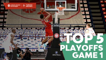 Turkish Airlines EuroLeague Playoffs Game 1 Top 5 Plays