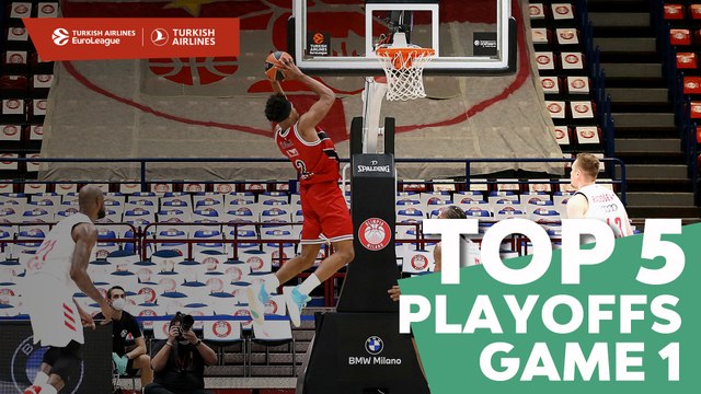 Turkish Airlines EuroLeague Playoffs Game 1 Top 5 Plays