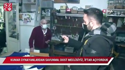 Ataşehir’de kumar oynayarak kısıtlamayı delen kişilerden pes dedirten savunma: "Dost meclisiyiz, iftar açıyorduk"