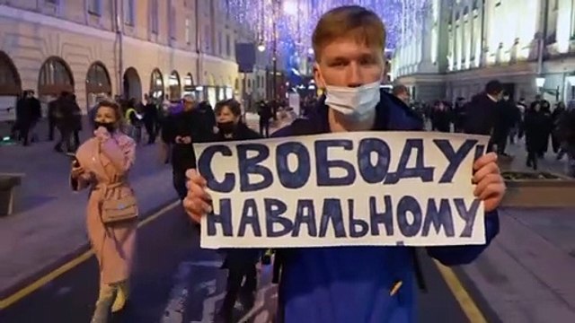 Ρωσία: Περισσότεροι από 1000 συλληφθέντες στις διαδηλώσεις υπέρ του Αλεξέι Ναβάλνι
