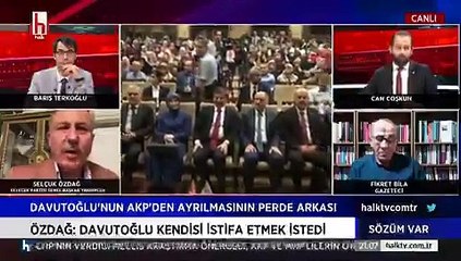Selçuk Özdağ'dan, 'Davutoğlu Başbakanlıkta kalmak için saatlerce dil döktü' iddiasına yanıt: Kendisi ceketini aldı ve çıktı