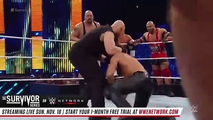 FULL MATCH  Team Cena vs Team Authority  Elimination Tag Team Match Survivor Series