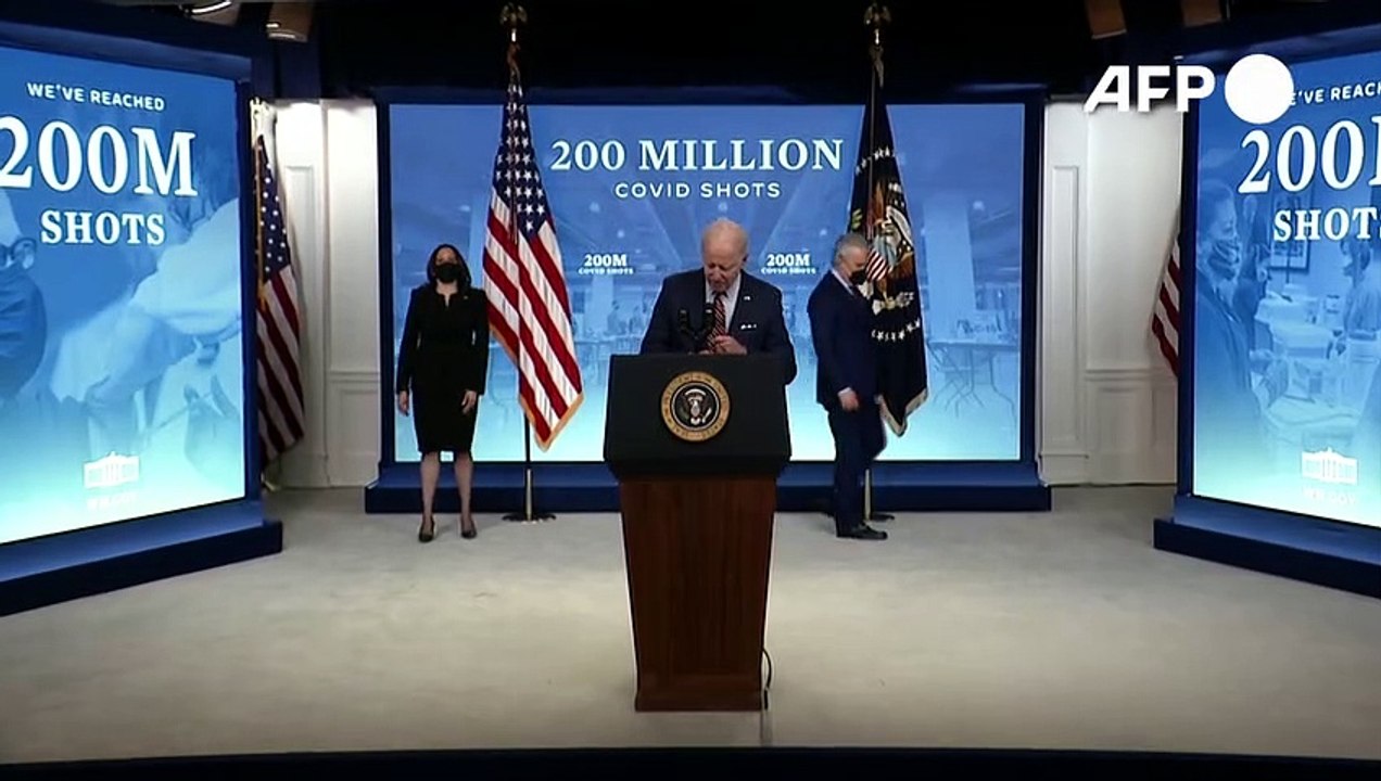 Erfolg für Biden: 200 Millionen Impfungen in 92 Tagen im Amt