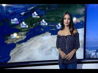 نشرة الطقس المسائية 04-07-2017 مع نور صوما