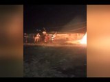حريق هائل في مخيم في بر الياس والضحية طفلة! - ليال بو موسى