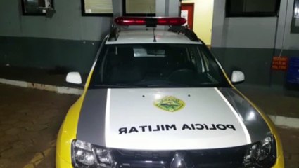 Homem é detido pela Polícia Militar após agredir sua companheira