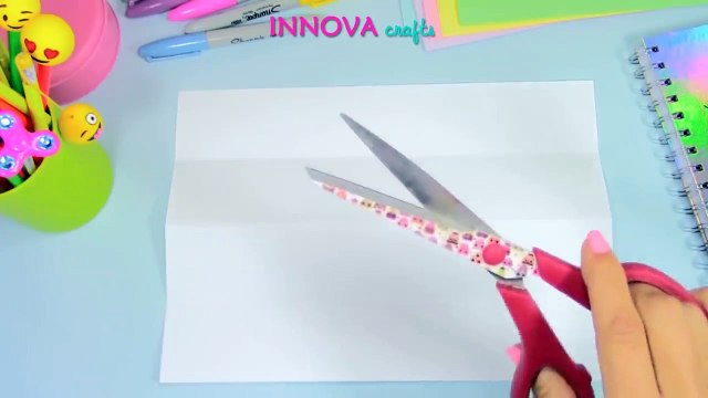 Diy Mini Notebooks One Sheet Of Paper - Diy Back To School