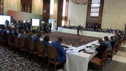 Ouverture du séminaire gouvernemental au Palais Présidentiel