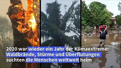 Brände, Stürme, Überschwemmungen: Klimaextreme im Jahr 2020