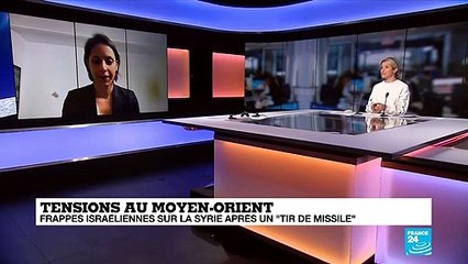 Tensions au Moyen-Orient : frappes israéliennes sur la Syrie après un "tir de missile"