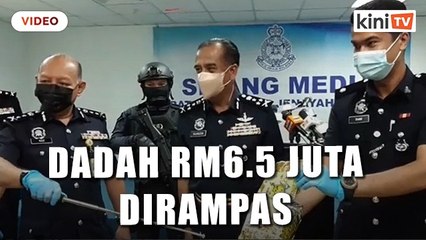Helah sembunyi RM6.5 juta dadah 'teh cina' dihidu polis