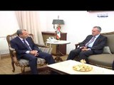 باسيل يستقبل السفير السوري - تقرير عنان زلزلة