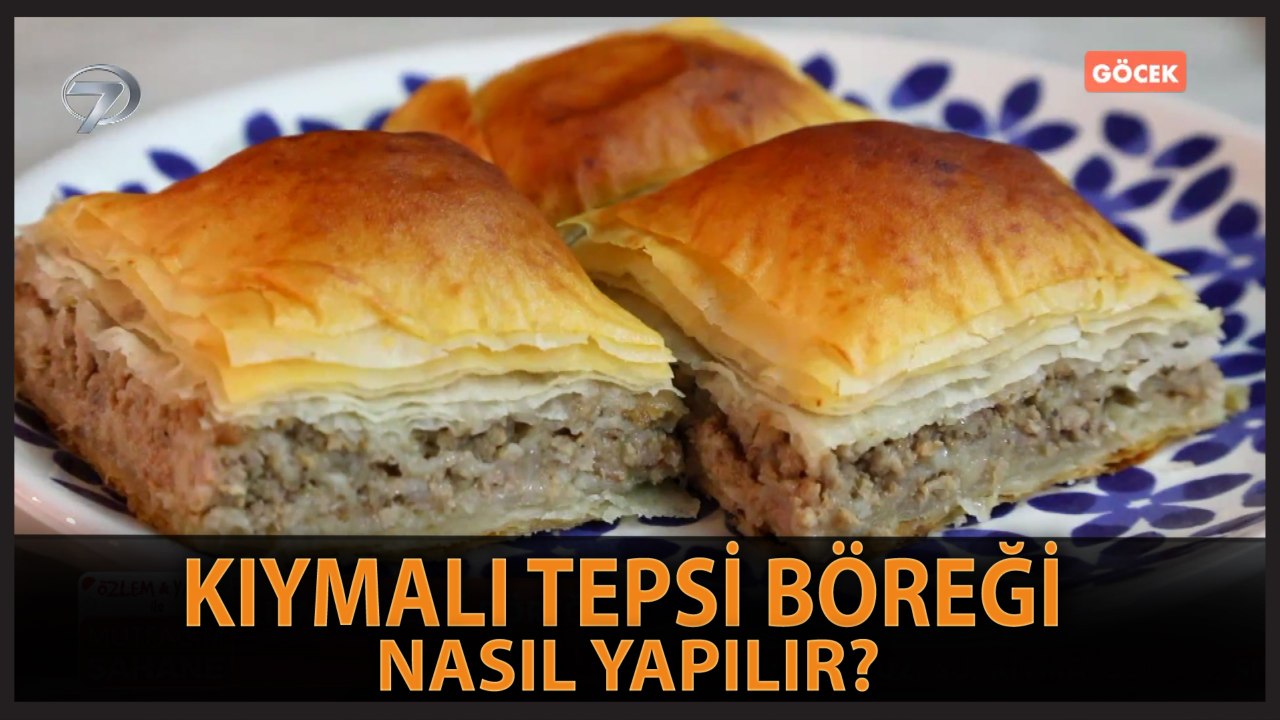 Çıtır Çıtır Nefis Kıymalı Tepsi Böreği Tarifi Dailymotion Video