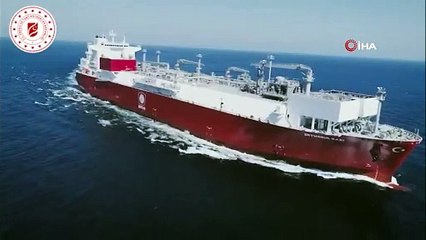 İlk doğalgaz depolama ve sıvılaştırma gemisi Türkiye'de