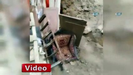 Kızıltepe’de bir evde Garnizon Komutanlığına kazılmış tünel bulundu