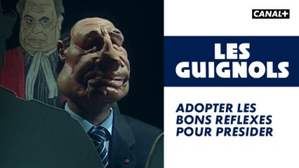 Adopter les bons réflexes pour présider - Les Guignols - CANAL+