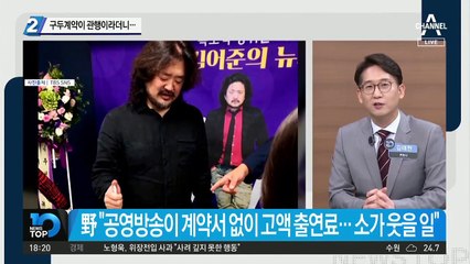 구두계약이 관행이라더니…김어준, SBS와는 ‘서면계약’
