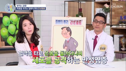 몸속의 시한폭탄 급성염증 vs 만성염증 차이점은? TV CHOSUN 20210422 방송
