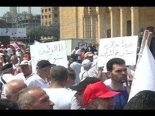 تظاهرات في وسط بيروت رفضاً لإقرار السلسلة بشكلها الحالي! – الين حلاق