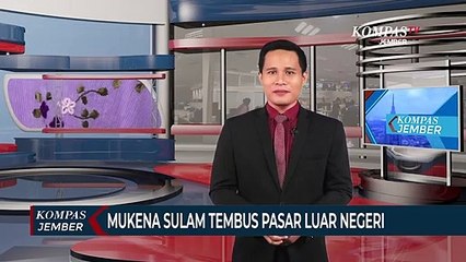 Mukena dengan Hiasan Sulam asal Malang Tembus Pasar Eropa