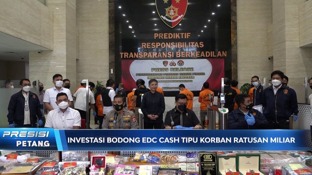 Polri Amankan Uang Milyaran Rupiah & Mobil Mewas Hasil Investasi Ilegal