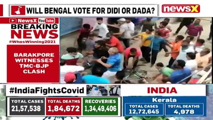 Descargar video: Bengal Polls 2021 _ TMC-BJP Workers Clash In Barrackpore _ NewsX