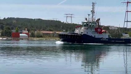 Martigues: un convoi Iter sous bonne escorte