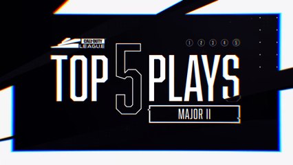 Call of Duty League - Top 5 Plays — Stage II Major - round 11