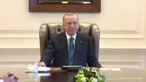 Cumhurbaşkanı Erdoğan, Yüksek İstişare Kurulu Toplantısı'na katıldı