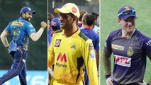 IPL 2021 : Morgan పై 12 లక్షల జరిమానా, మరోసారి నిషేధమే | CSK Vs KKR || Oneindia Telugu