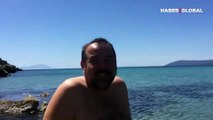 Ata Demirer deniz sezonunu açtı! O anları sosyal medyadan paylaştı