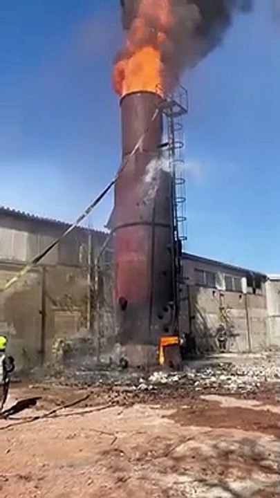 Chimney fire at Doncaster maggot breeding farm