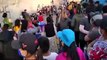 Lomo de Corvina: invasores celebran fiesta infantil con animadoras y un payaso