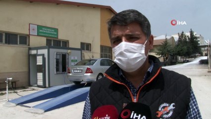 Öğrenciler bölgede bir ilki gerçekleştirdi...Öğretmenlerinin desteği ile okula egzoz emisyon istasyonu kurdular