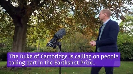 Prince William marks Earth Day with Call to Save Planet