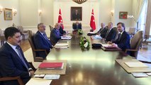 Yüksek İstişare Kurulu, Cumhurbaşkanı Recep Tayyip Erdoğan başkanlığında Çankaya Köşkü'nde toplandı