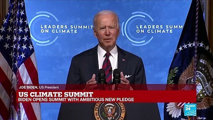 Biden calls climate action a 'moral and economic imperative'