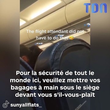 Ce pilote fait une annonce très drôle lors des consignes de sécurité !