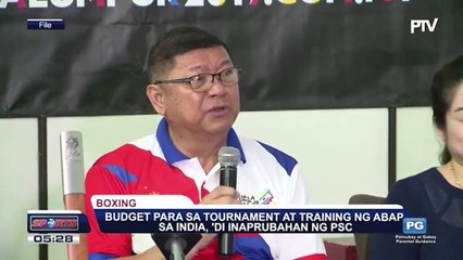 Budget para sa tournament at training ng ABAP sa India, 'di inaprubahan ng PSC