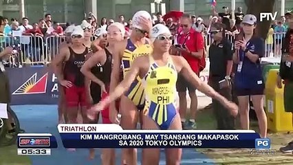 Kim Mangrobang, may tsansang makapasok sa 2020 Tokyo Olympics