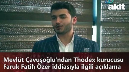 Mevlüt Çavuşoğlu'ndan Thodex kurucusu Faruk Fatih Özer iddiasıyla ilgili açıklama
